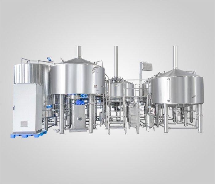 equipo para cerveza comercial de 4 ollas 30BBL